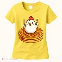 Chicken & Waffles Women's T-Shirt thumb 0