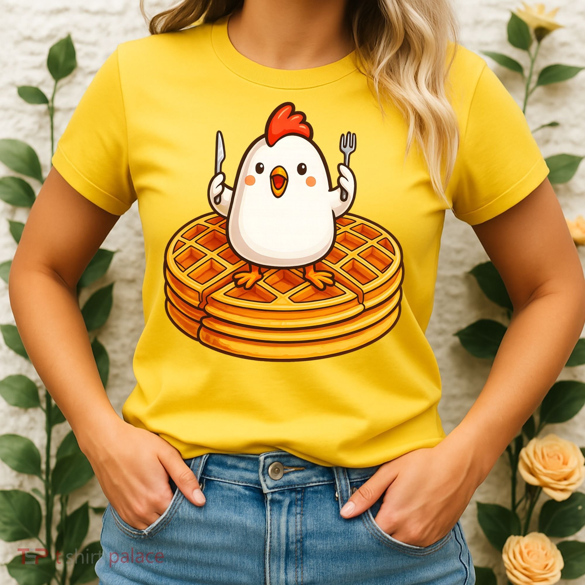 Chicken & Waffles Women's T-Shirt