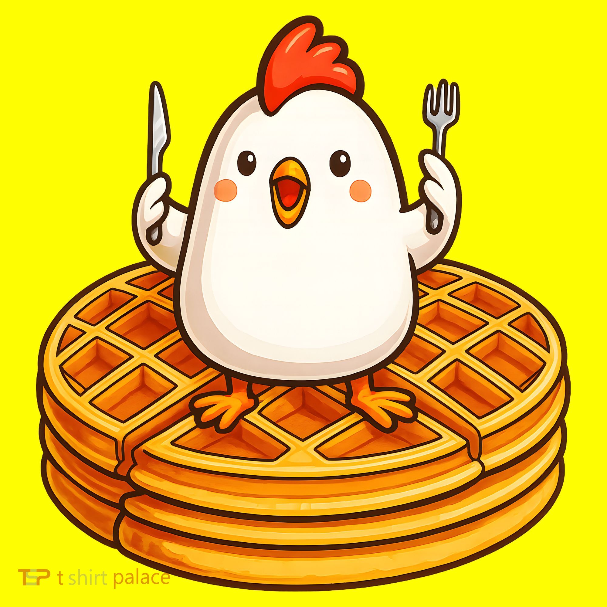 Chicken & Waffles Women's T-Shirt