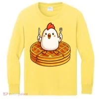 Chicken & Waffles Kids Long Sleeve Shirt thumb 0