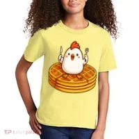 Chicken & Waffles Kids T-Shirt thumb 2