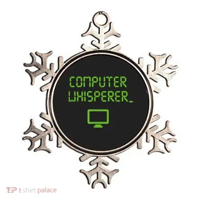 Computer Whisperer Cool Gift Tech Support Nerds Geeks Funny It Cute Gift Ornament