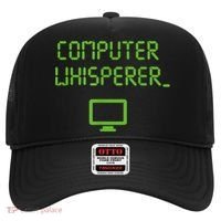 Computer Whisperer Cool Gift Tech Support Nerds Geeks Funny It Cute Gift Hat thumb 0