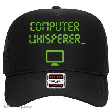Computer Whisperer Cool Gift Tech Support Nerds Geeks Funny It Cute Gift Hat