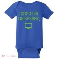 Computer Whisperer Cool Gift Tech Support Nerds Geeks Funny It Cute Gift Baby Bodysuit thumb 0