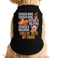 Chicken Wing Chicken Wing Hot Dog And Bologna Doggie Tank thumb 0