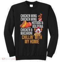 Chicken Wing Chicken Wing Hot Dog And Bologna Sweatshirt thumb 0
