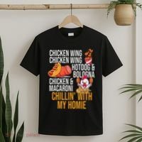 Chicken Wing Chicken Wing Hot Dog And Bologna T-Shirt thumb 2