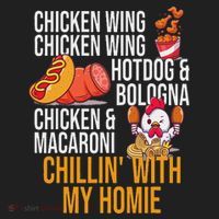 Chicken Wing Chicken Wing Hot Dog And Bologna Beanie thumb 2