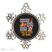 Chicken Wing Chicken Wing Hot Dog And Bologna Ornament thumb 0