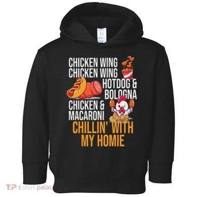 Chicken Wing Chicken Wing Hot Dog And Bologna Toddler Hoodie
