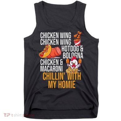 Chicken Wing Chicken Wing Hot Dog And Bologna Tank Top