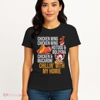 Chicken Wing Chicken Wing Hot Dog And Bologna Women's T-Shirt thumb 4