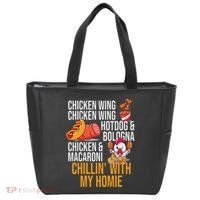 Chicken Wing Chicken Wing Hot Dog And Bologna Tote Bag thumb 0