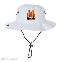 Construction Worker Costume Orange Safety Vest Tools Bucket Hat thumb 0