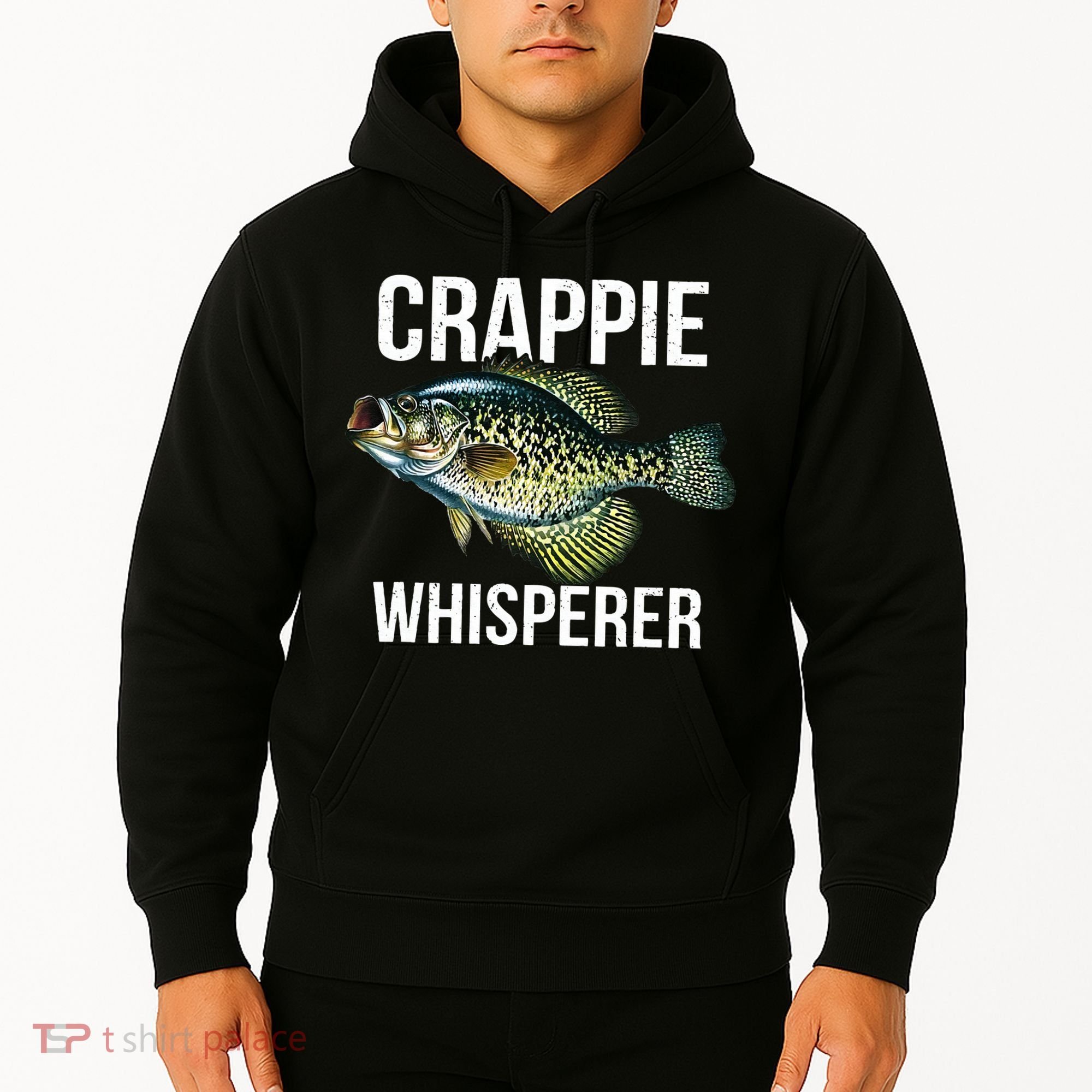 Crappie Whisperer Crappie Fishing Gift Hoodie