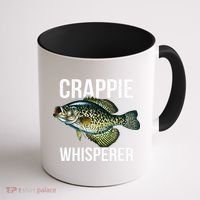 Crappie Whisperer Crappie Fishing Gift Coffee Mug thumb 1