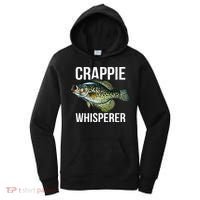 Crappie Whisperer Crappie Fishing Gift Women's Hoodie thumb 0
