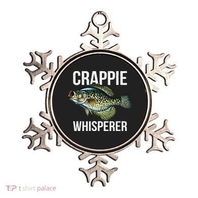 Crappie Whisperer Crappie Fishing Gift Ornament