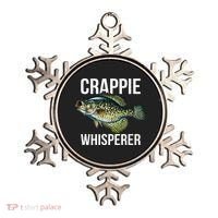 Crappie Whisperer Crappie Fishing Gift Ornament thumb 0
