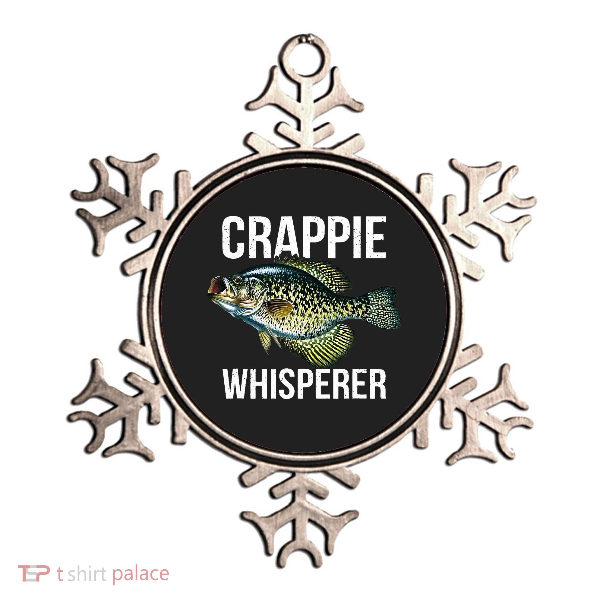 Crappie Whisperer Crappie Fishing Gift Ornament
