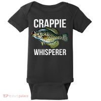 Crappie Whisperer Crappie Fishing Gift Baby Bodysuit thumb 0