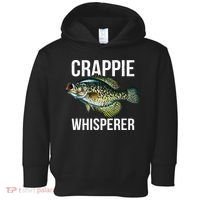 Crappie Whisperer Crappie Fishing Gift Toddler Hoodie thumb 0