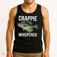 Crappie Whisperer Crappie Fishing Gift Tank Top thumb 3