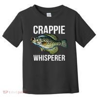 Crappie Whisperer Crappie Fishing Gift Toddler T-Shirt thumb 0