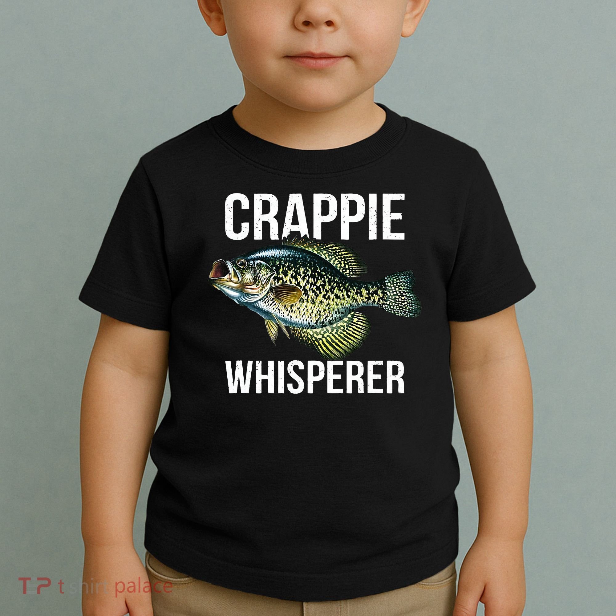 Crappie Whisperer Crappie Fishing Gift Toddler T-Shirt