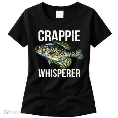 Crappie Whisperer Crappie Fishing Gift Women's T-Shirt