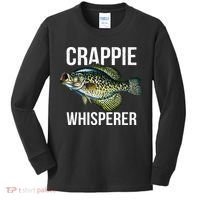 Crappie Whisperer Crappie Fishing Gift Kids Long Sleeve Shirt thumb 0
