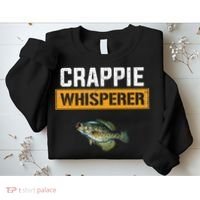 Crappie Whisperer Crappie Fishing Sweatshirt thumb 2