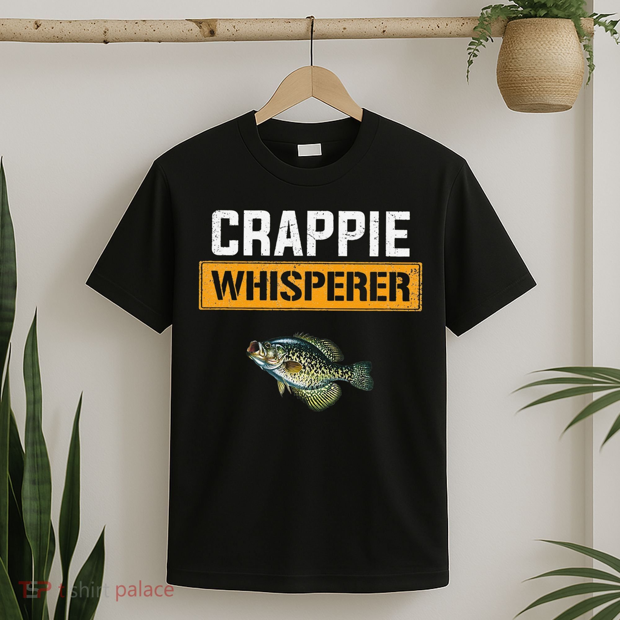 Crappie Whisperer Crappie Fishing T-Shirt