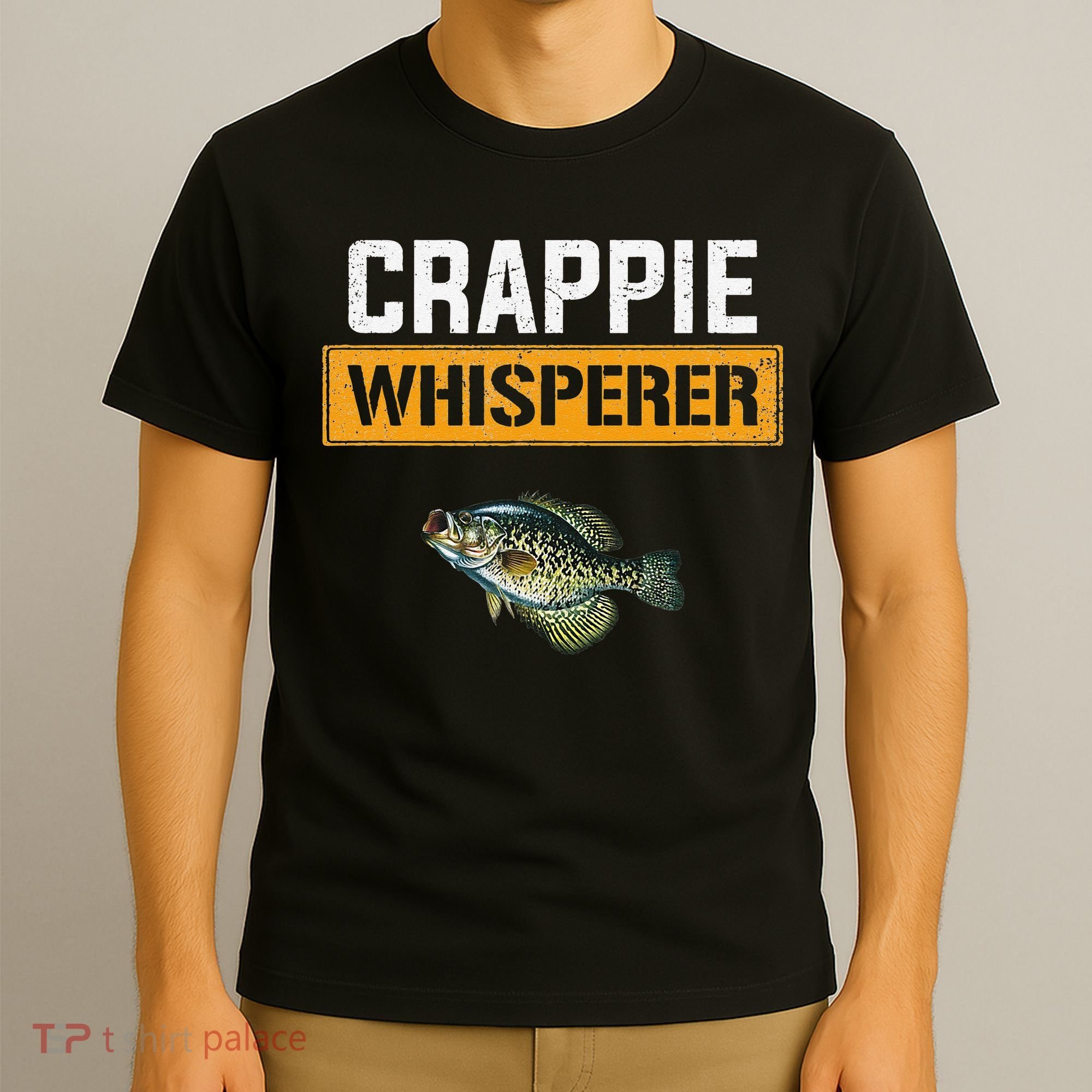 Crappie Whisperer Crappie Fishing T-Shirt