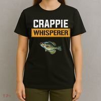 Crappie Whisperer Crappie Fishing T-Shirt thumb 4