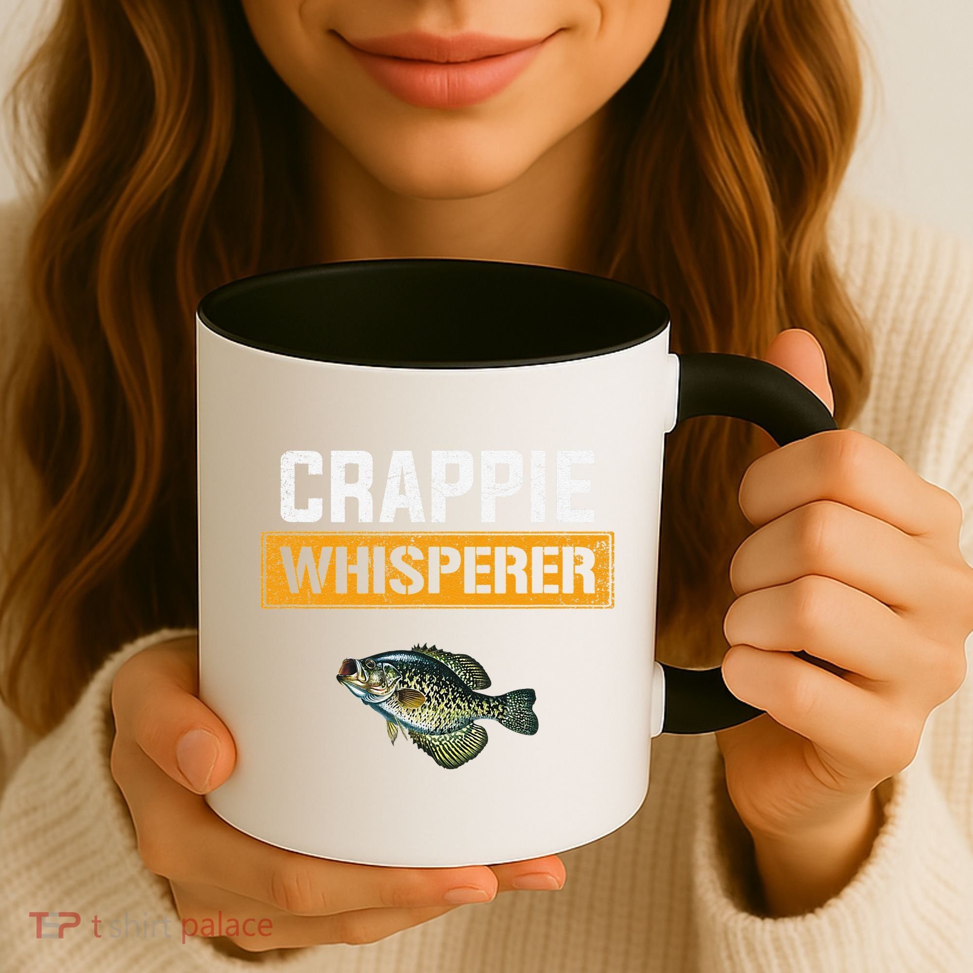 Crappie Whisperer Crappie Fishing Coffee Mug