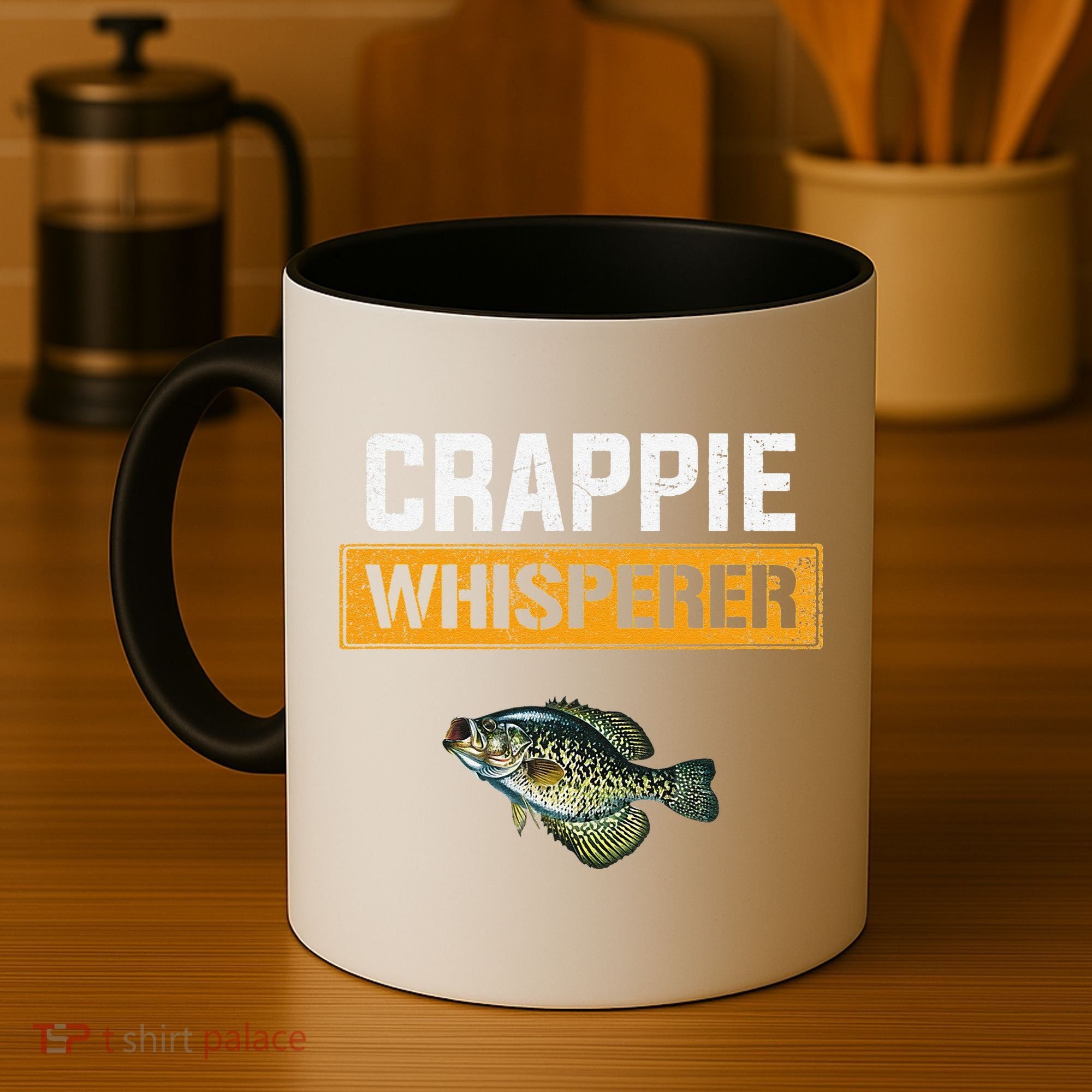 Crappie Whisperer Crappie Fishing Coffee Mug