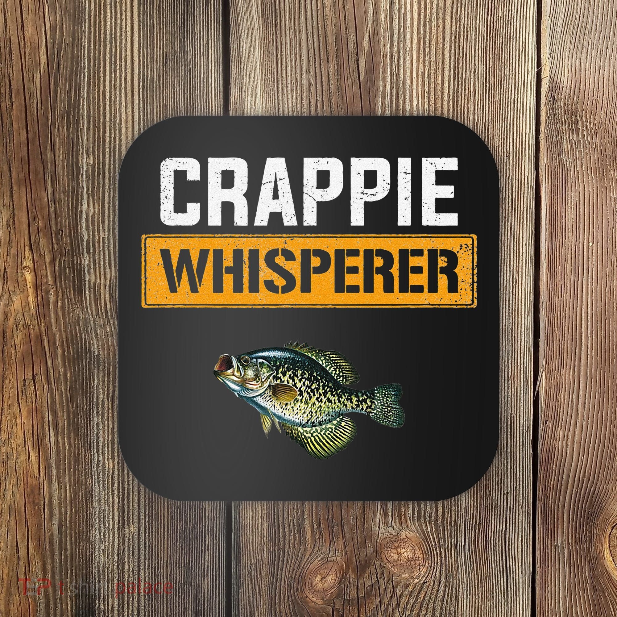 Crappie Whisperer Crappie Fishing Coaster