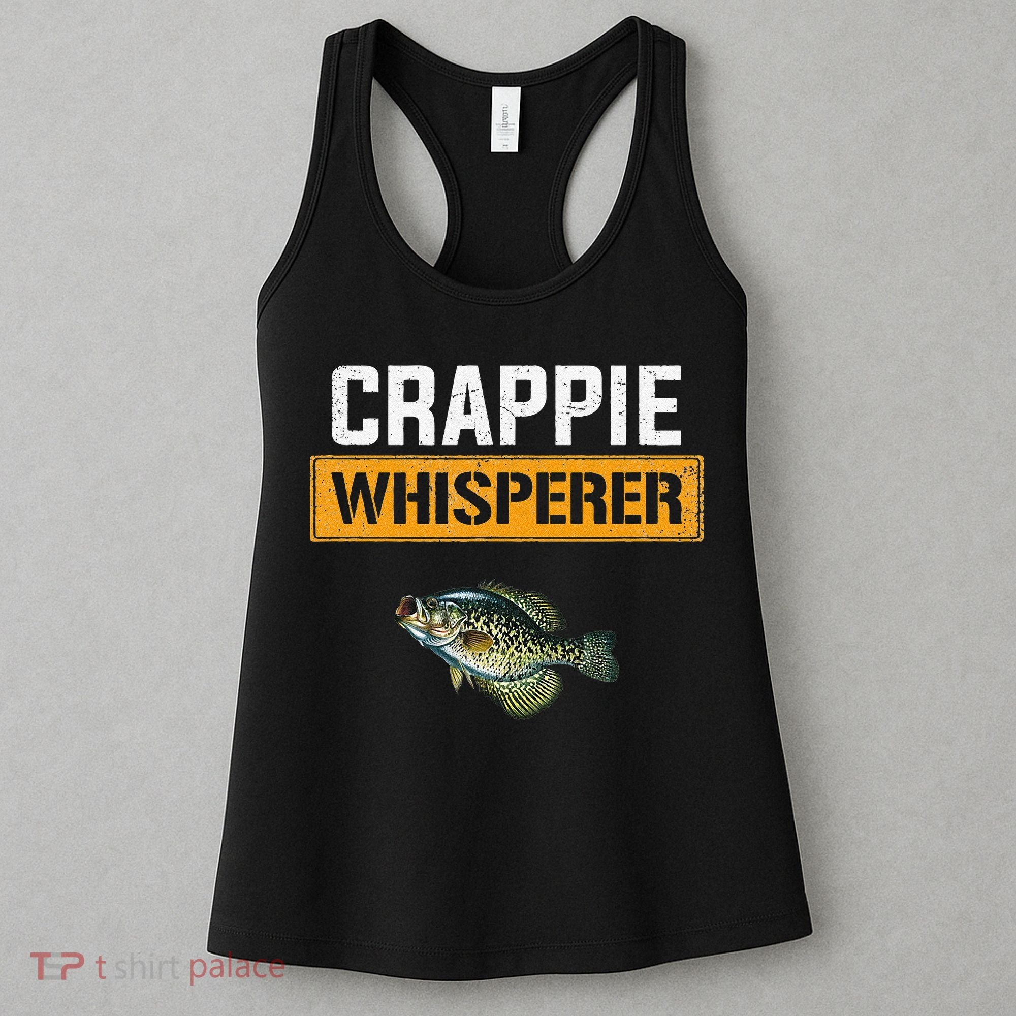 Crappie Whisperer Crappie Fishing Women's Tank Top