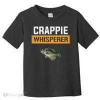 Crappie Whisperer Crappie Fishing Toddler T-Shirt thumb 0