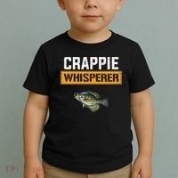 Crappie Whisperer Crappie Fishing Toddler T-Shirt thumb 2