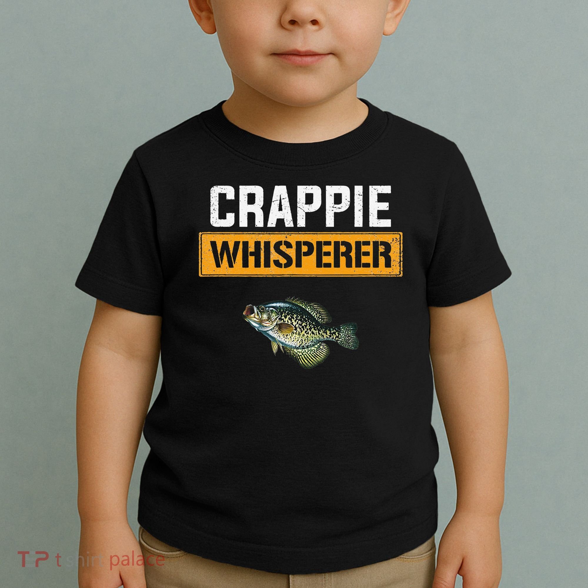 Crappie Whisperer Crappie Fishing Toddler T-Shirt