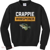Crappie Whisperer Crappie Fishing Kids Sweatshirt thumb 0