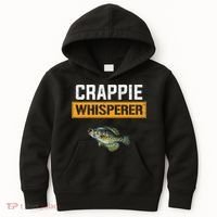 Crappie Whisperer Crappie Fishing Kids Hoodie thumb 0