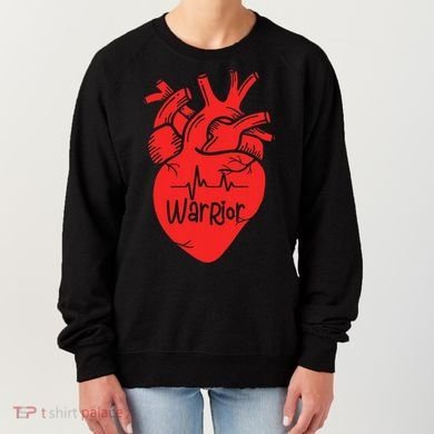 CHD Warrior Congenital Heart Defects 1 In 100 Heart Warrior Women's Sweatshirt