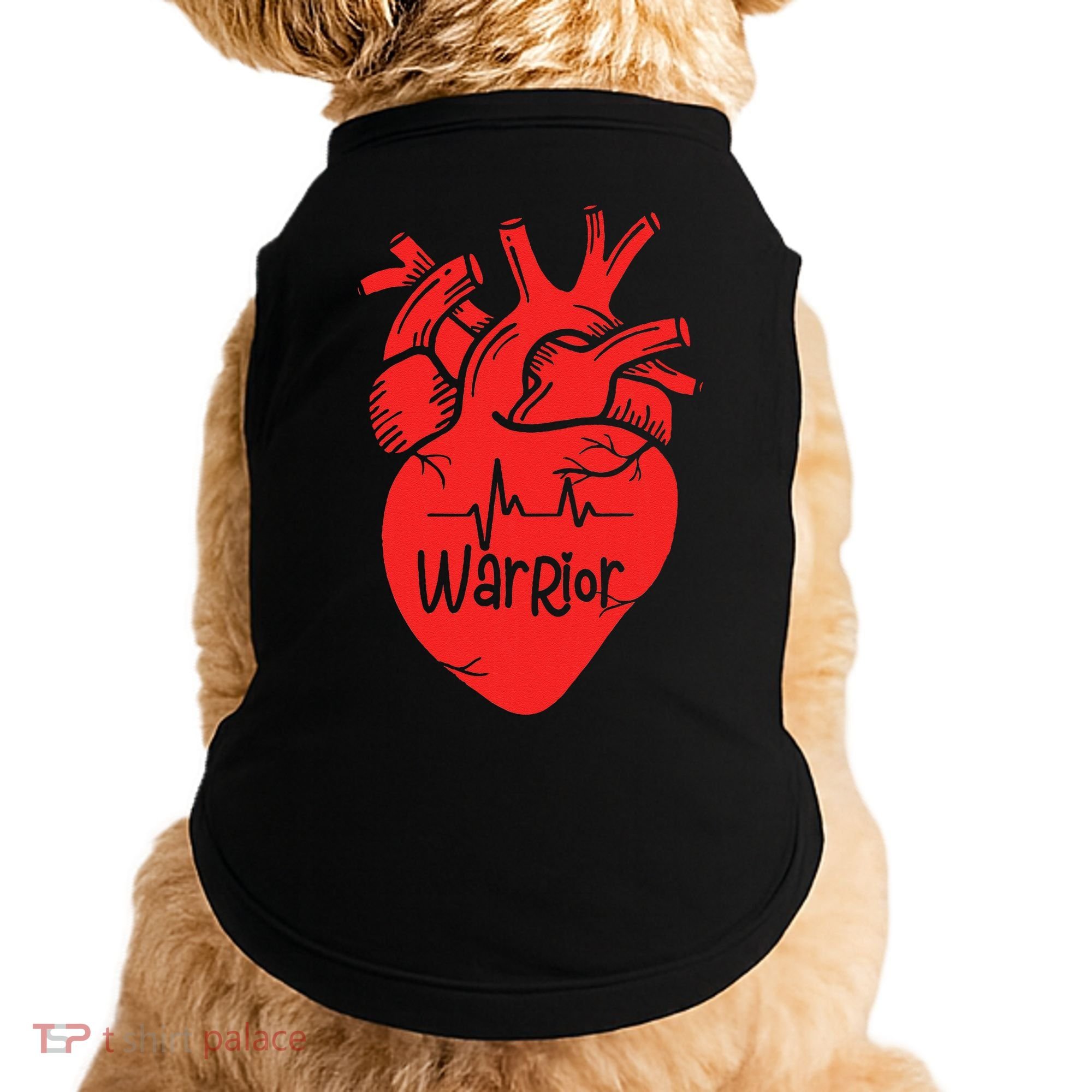 CHD Warrior Congenital Heart Defects 1 In 100 Heart Warrior Doggie Tank
