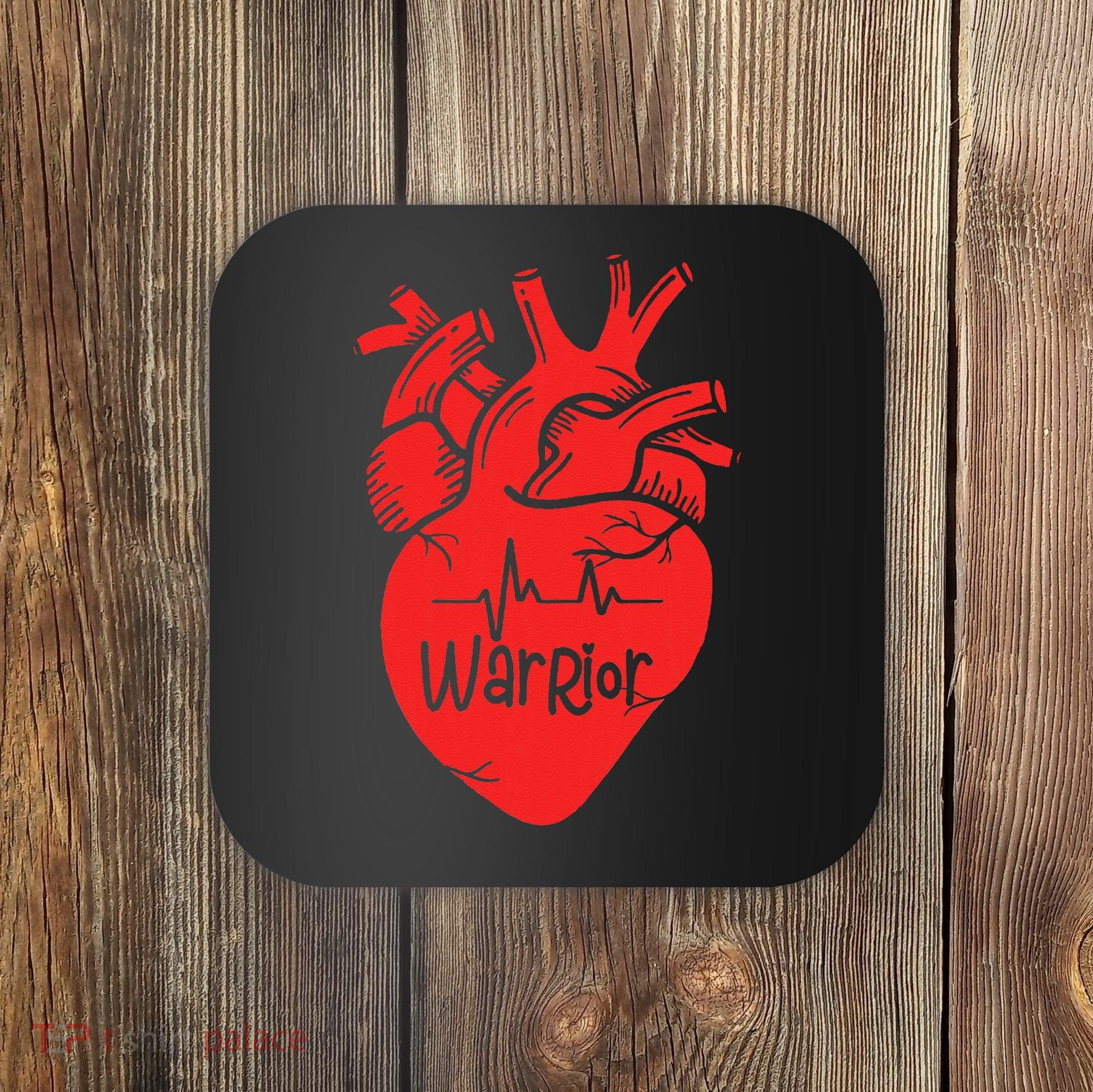 CHD Warrior Congenital Heart Defects 1 In 100 Heart Warrior Coaster