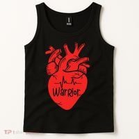 CHD Warrior Congenital Heart Defects 1 In 100 Heart Warrior Tank Top thumb 2