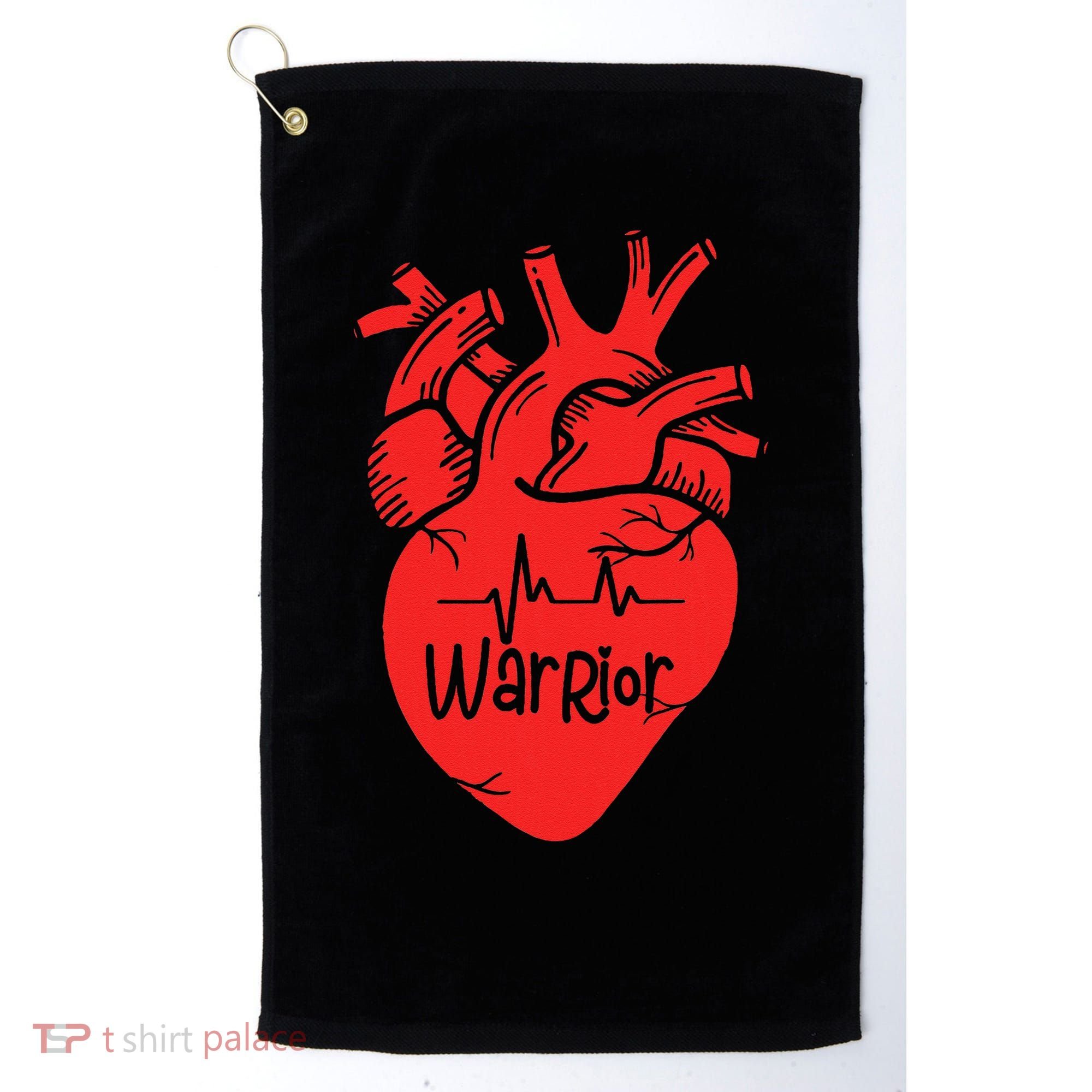 CHD Warrior Congenital Heart Defects 1 In 100 Heart Warrior Golf Towel